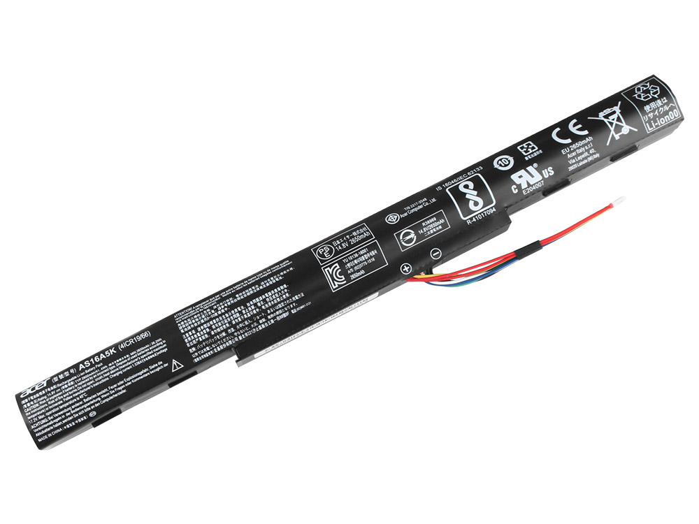 2800mAh 41.4Wh 4 Zellen Acer AS16A7K AS16A8K AS16A5K Akku