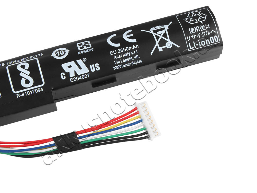 2800mAh 41.4Wh 4 Zellen Acer Aspire E5-475G-525W Akku