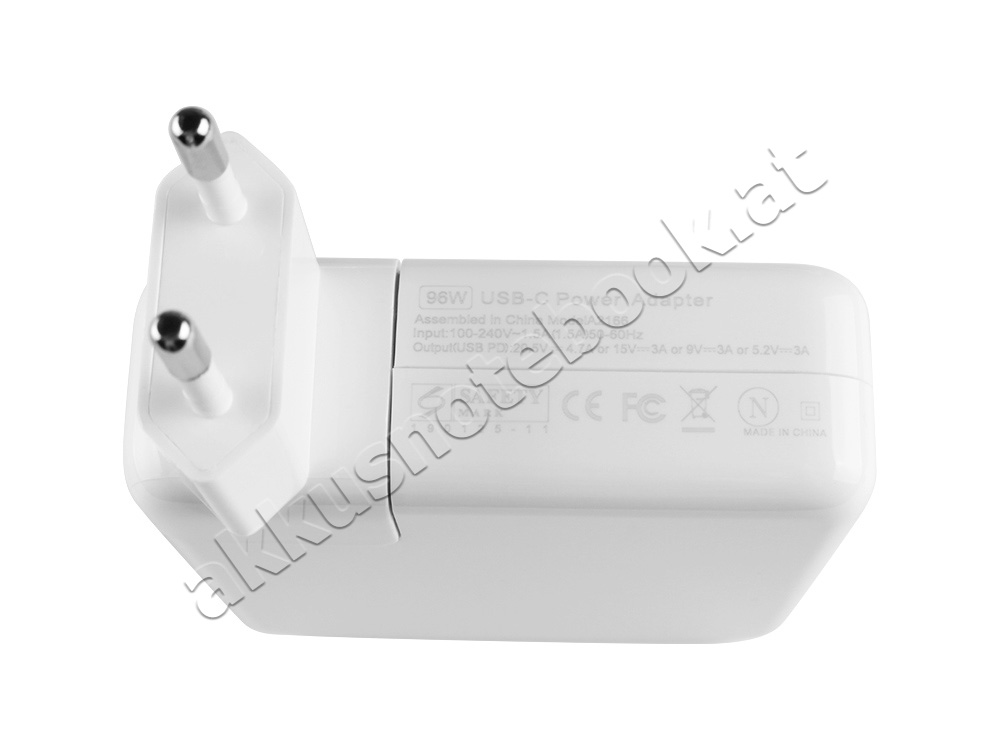 20.5V 4.7A 96W Apple MacBook Pro 14 2024 MX2E3D/A PD Netzteil Ladegerät