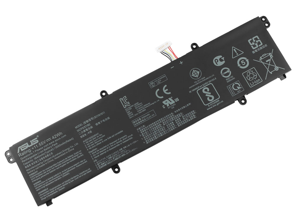 3640mAh Akku für Asus VivoBook Flip 14 TM420 90NB0RN1-M02180
