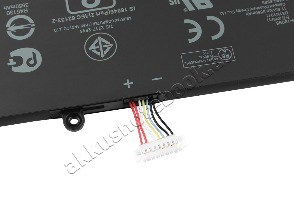 3640mAh Akku für Asus VivoBook Flip 14 TM420 90NB0RN1-M02180