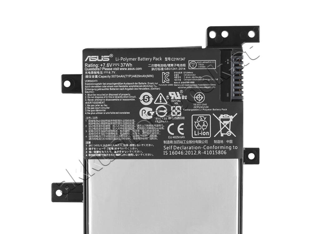 37Whr Asus 0B200-01320000 0B200-01130000 0B200-01130200 Akku