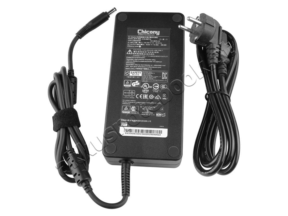 Original 280W Acer Nitro 17 AN17-42 Netzteil Ladegerät + Kabel