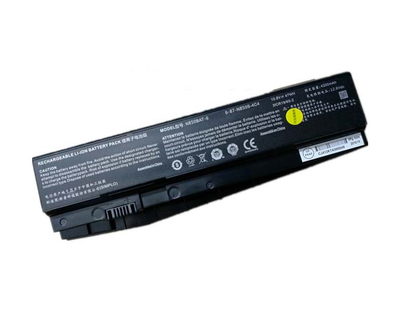 10.8V 4200mAh 47Wh Akku für Clevo N855HL