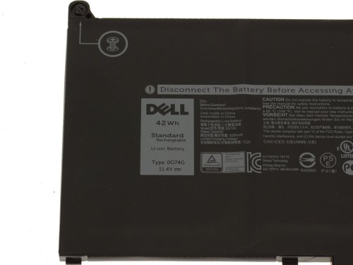 3500mAh 42Wh 3 Zellen Dell Latitude 7400 P100G P100G001 Akku
