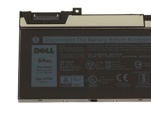 8000mAh 64Wh 4 Zellen Dell Precision 7530-V0JGP Akku