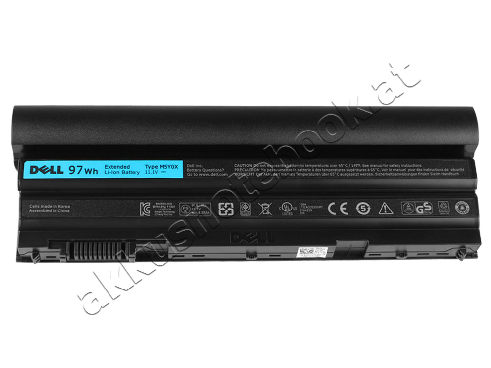 9 Zellen Dell Latitude E5430 E5530 E6420 XFR Akku