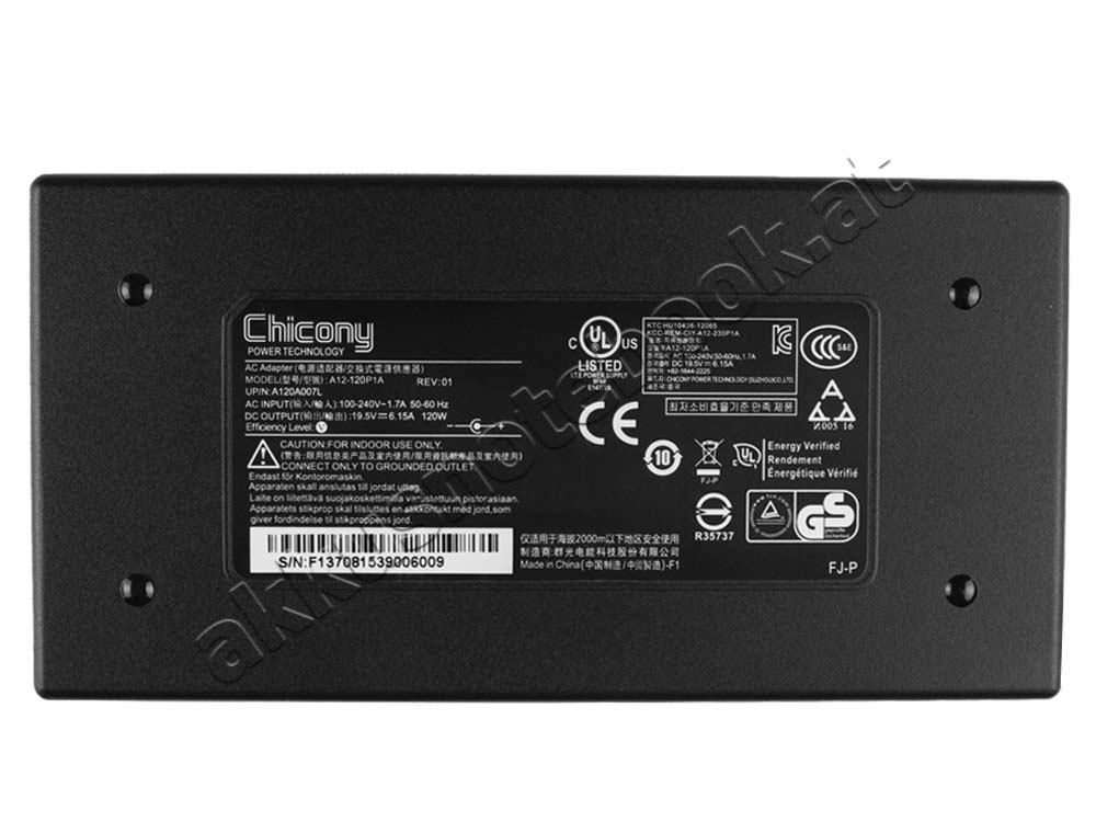 120W Clevo 6-51-A11E2-010 Netzteil Ladegerät + Frei Ladekabel