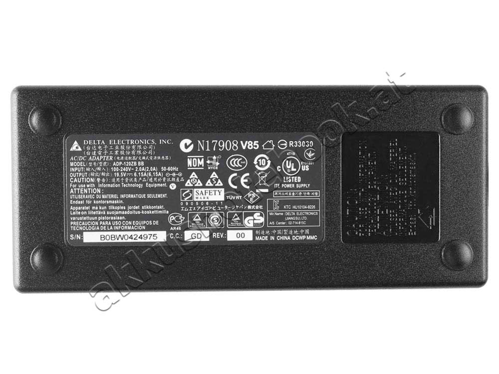 120W MSI GP72 2QE-016BE GP72 2QE-039TH Netzteil