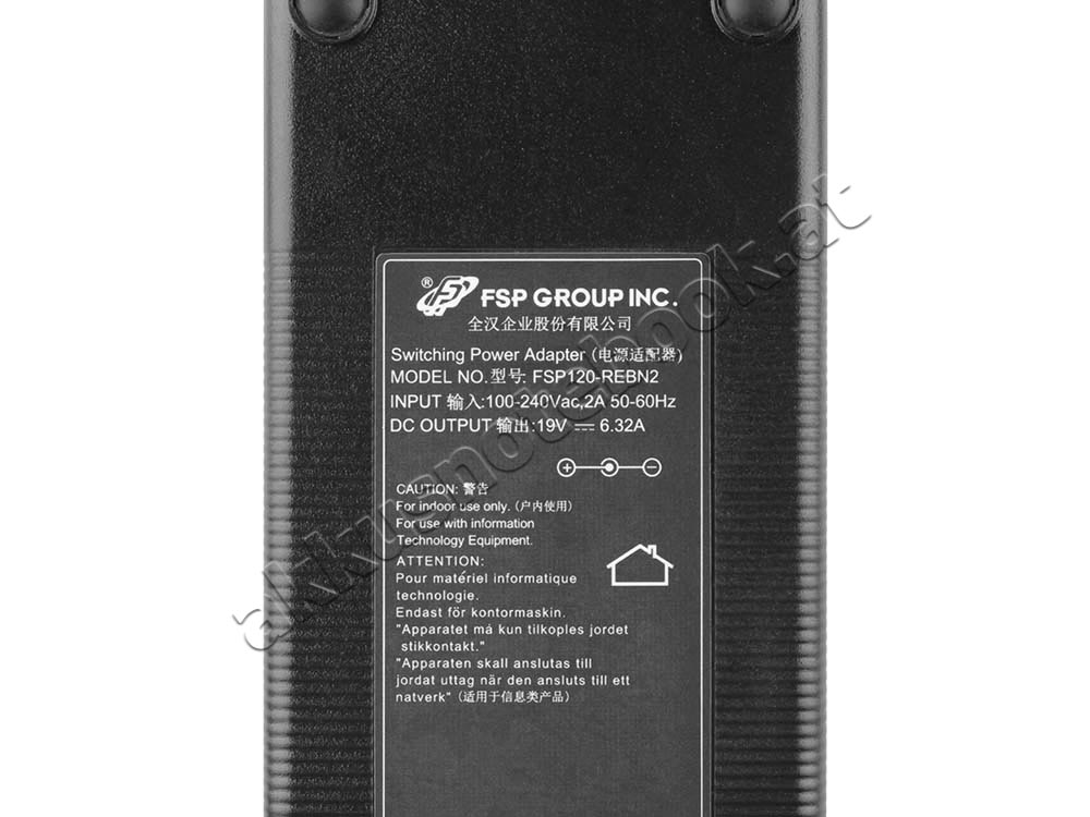 Original 120W AcBel ADC027 Netzteil Ladegerät + Kabel
