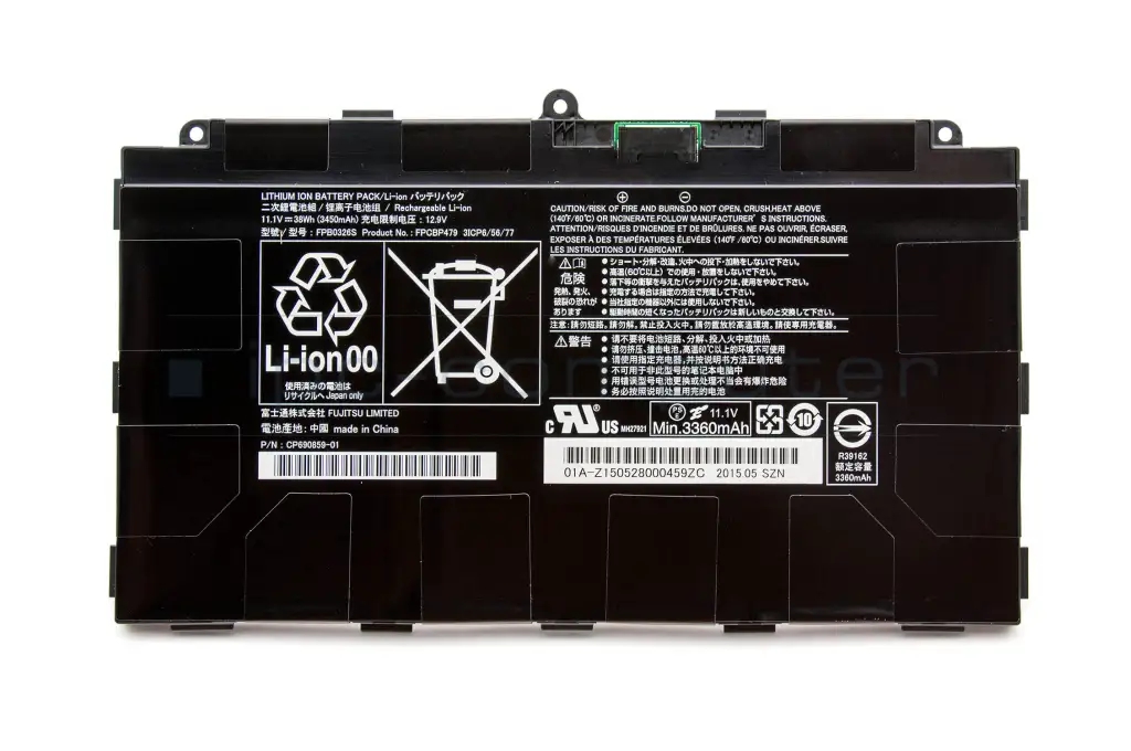 Original 3450mAh 38Wh Fujitsu CP700540-XX Akku