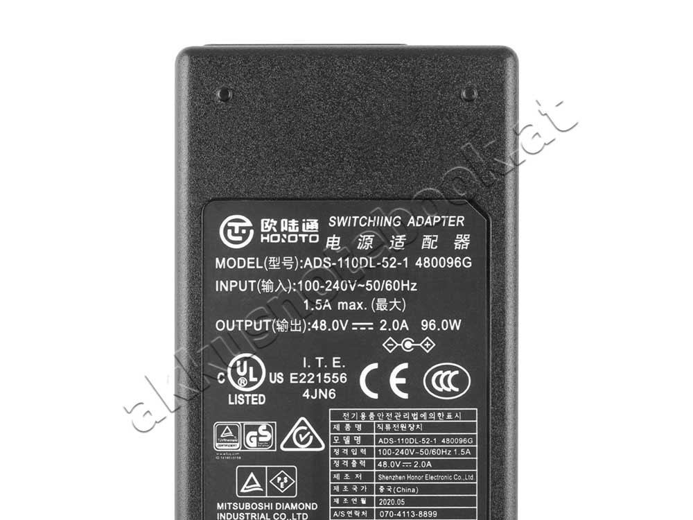 96W Amcrest LNR6108 Netzteil Ladegerät + Kabel