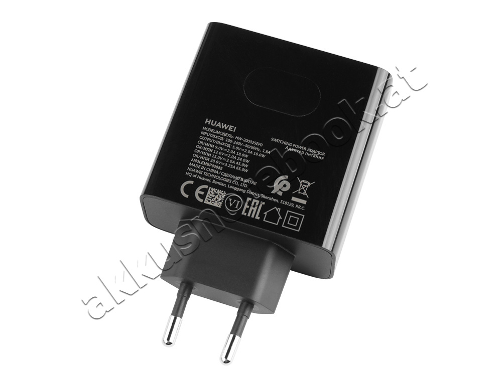 Original 65W USB-C Huawei HW-200325EP0 Netzteil Ladegerät