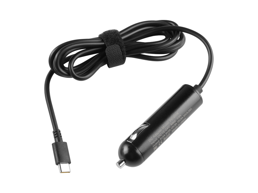 65W USB-C Dell 14 Plus 2-in-1 DB04250 Auto Netzteil Ladegerät