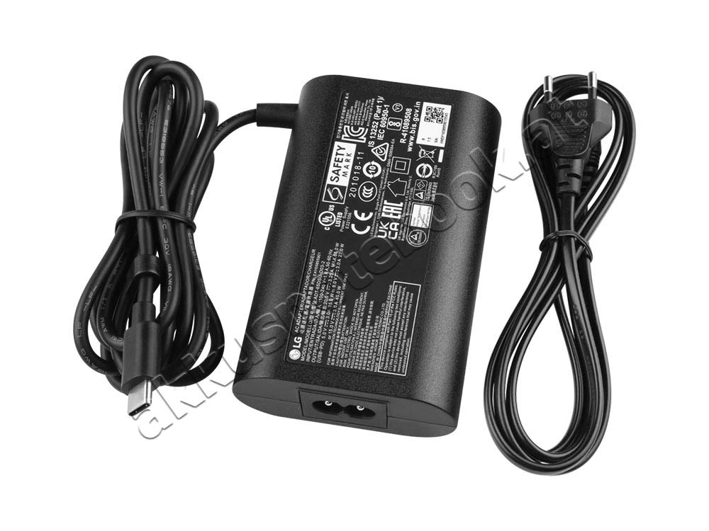 Original 65W USB-C LG Gram 16MR70.ASDU1 Netzteil Ladegerät + Kabel