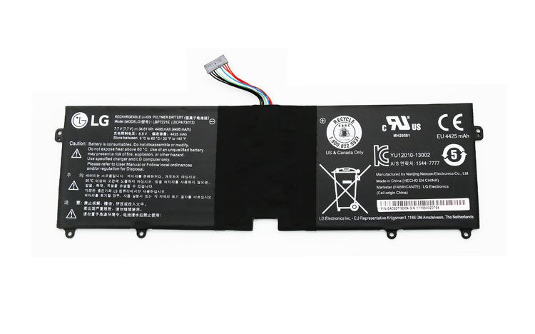 Original 4495mAh 34.61Wh 2 Zellen LG Gram 14Z960 Akku