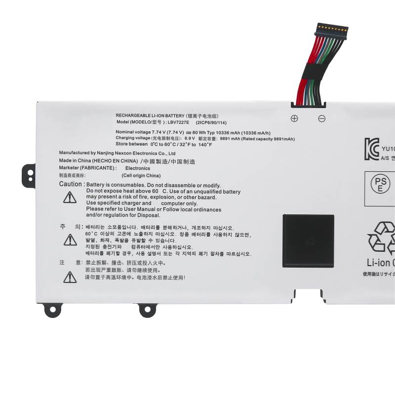 Original 10336mAh 80Wh 2-Zellen LG Gram 16Z90P-K.AAW5U1 Akku