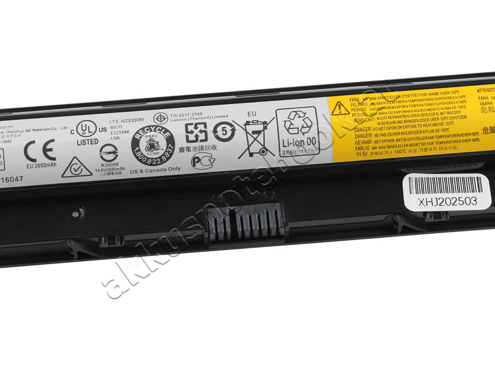 4 Zellen Lenovo Z50-70 20354 80E7 Akku