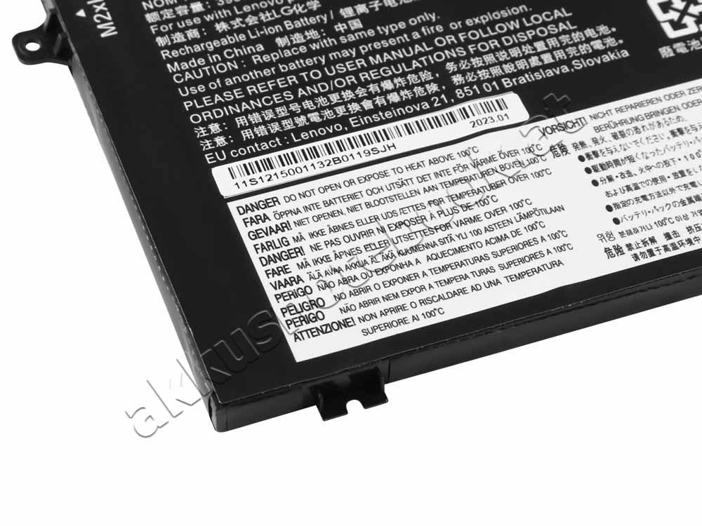 Original 4050mAh 45Wh 3 Zellen Lenovo ThinkPad E480 20KN001NMZ Akku