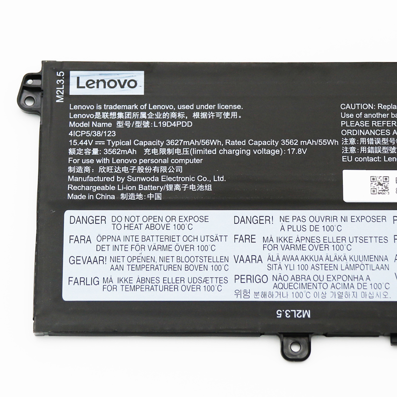 Original 15.44V 3627mAh Akku für Lenovo ThinkBook 14s G2 ITL 20VA