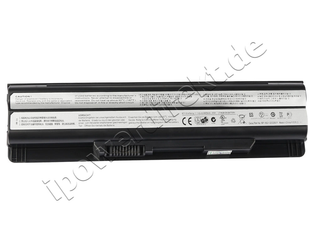 4400mAh MSI FR400 Akku