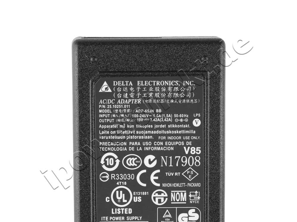 19V 3.42A 65W Medion Akoya E1311 Notebook Netzteil
