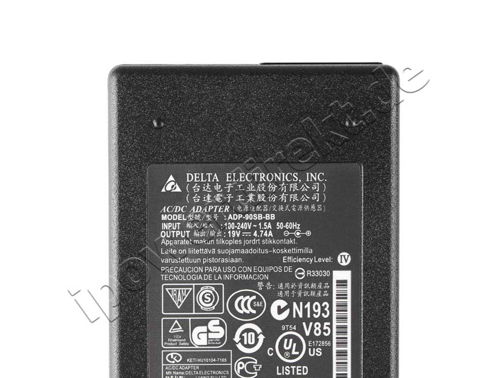 19V 4.74A 90W Medion Akoya E2312 Notebook Netzteil