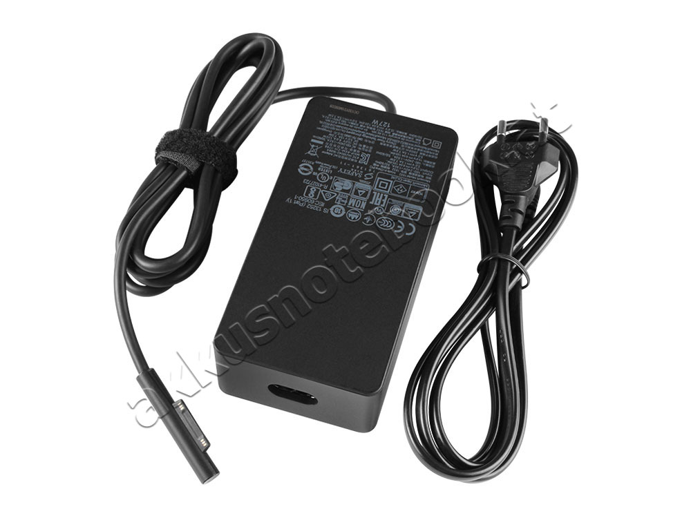 127W Netzteil Ladegerät Microsoft 1932 + Frei Ladekabel