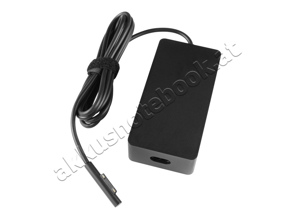 127W Netzteil Ladegerät Microsoft 1932 + Frei Ladekabel