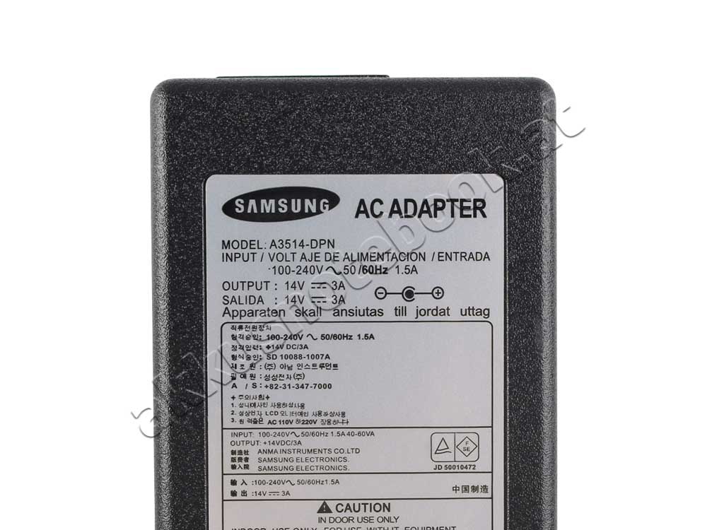 14V 3A 42W Samsung 1701FP 1702FP Notebook Netzteil