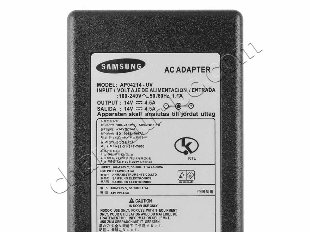 14V 4.5A 63W Samsung LF22NSBTBN/XY NC240 Notebook Netzteil