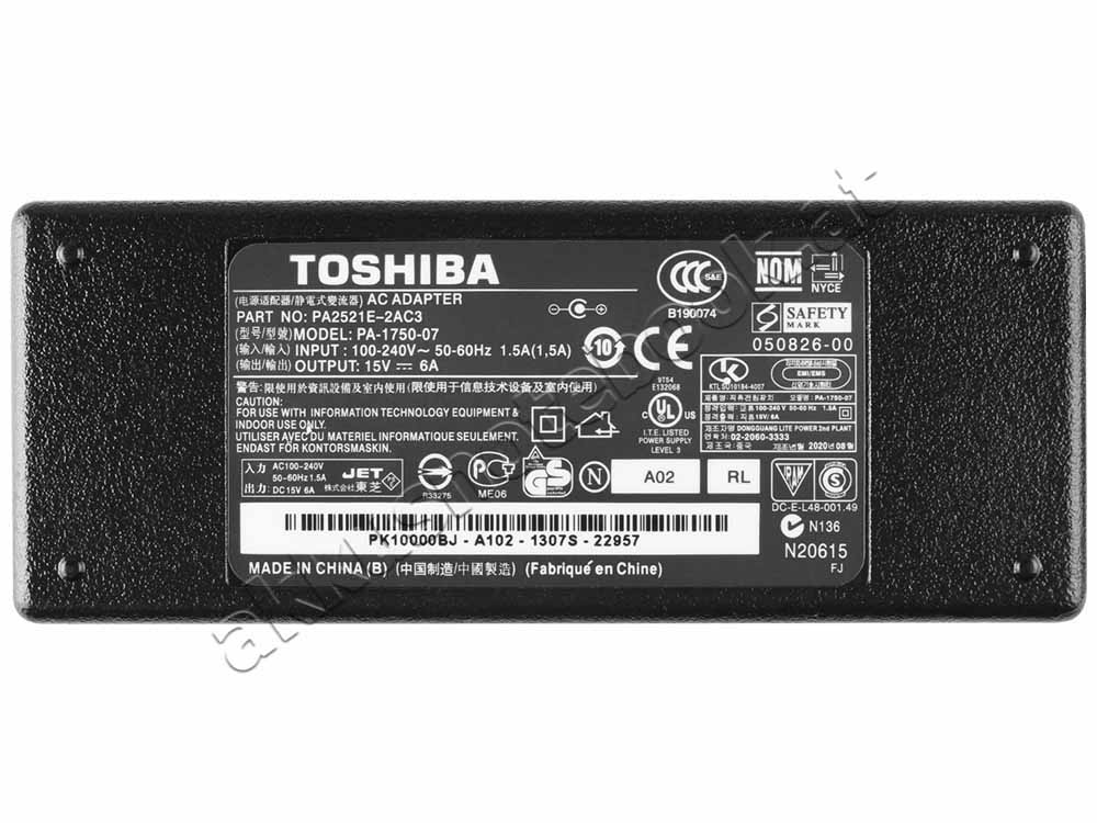 15V 6A Toshiba PA3080 PA3080E Notebook Netzteil