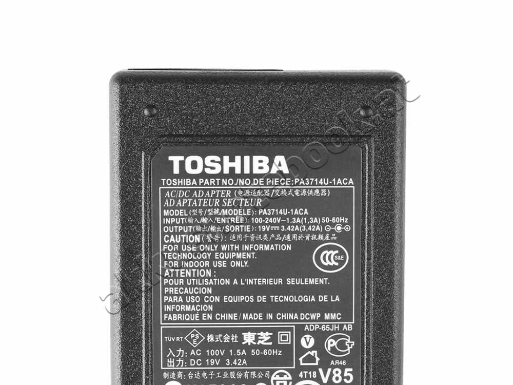 19V 3.42A Toshiba Satellite M805 M805D Notebook Netzteil