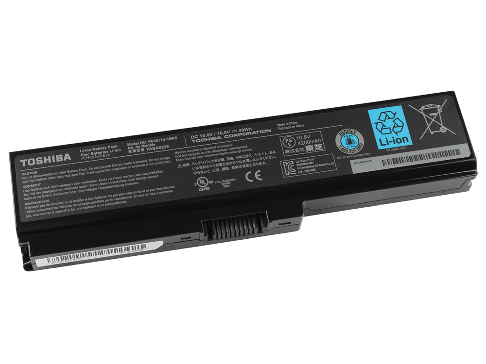 6 Zellen Toshiba PA3634U-1BAS PA3634U-1BRS PA3635U-1BAM Akku