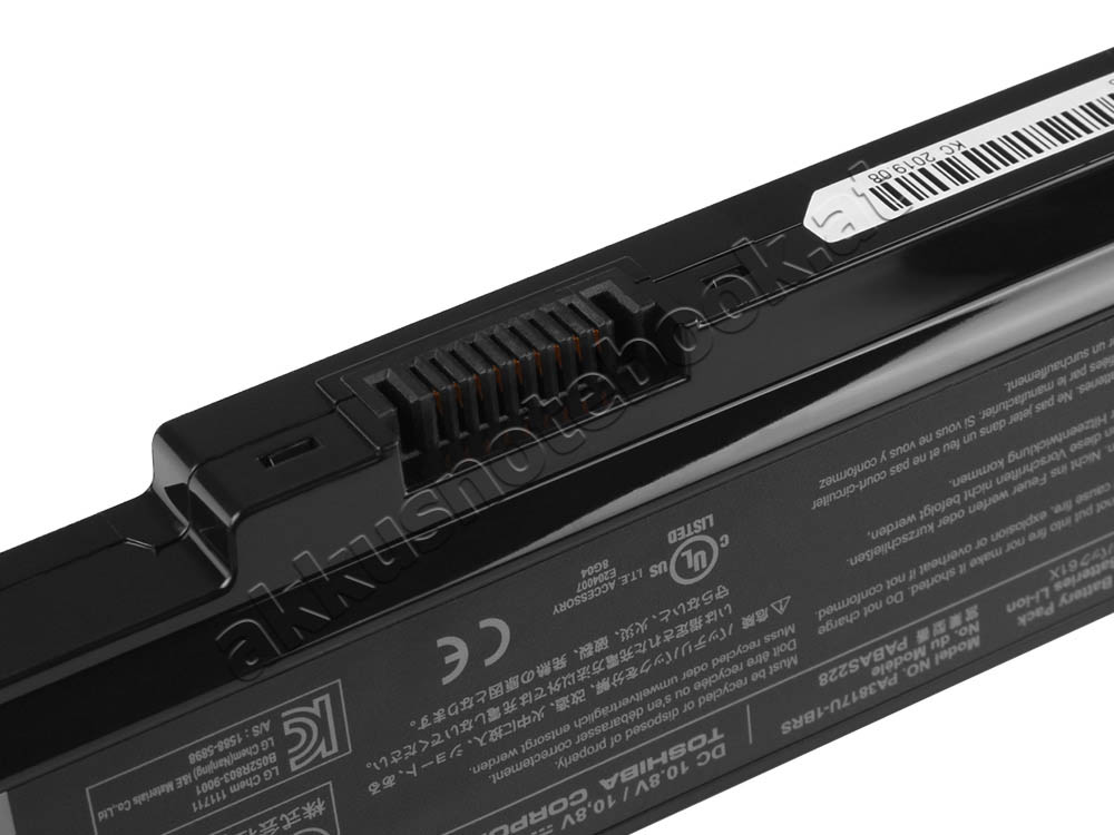 6 Zellen Toshiba PA3635U-1BAS PA3635U-1BRM PA3635U-1BRS Akku