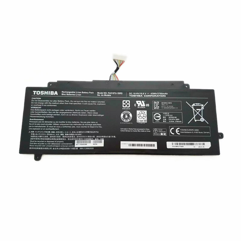 Original 10.8V 3760mAh 43Wh Akku für Toshiba PA5187U-1BRS