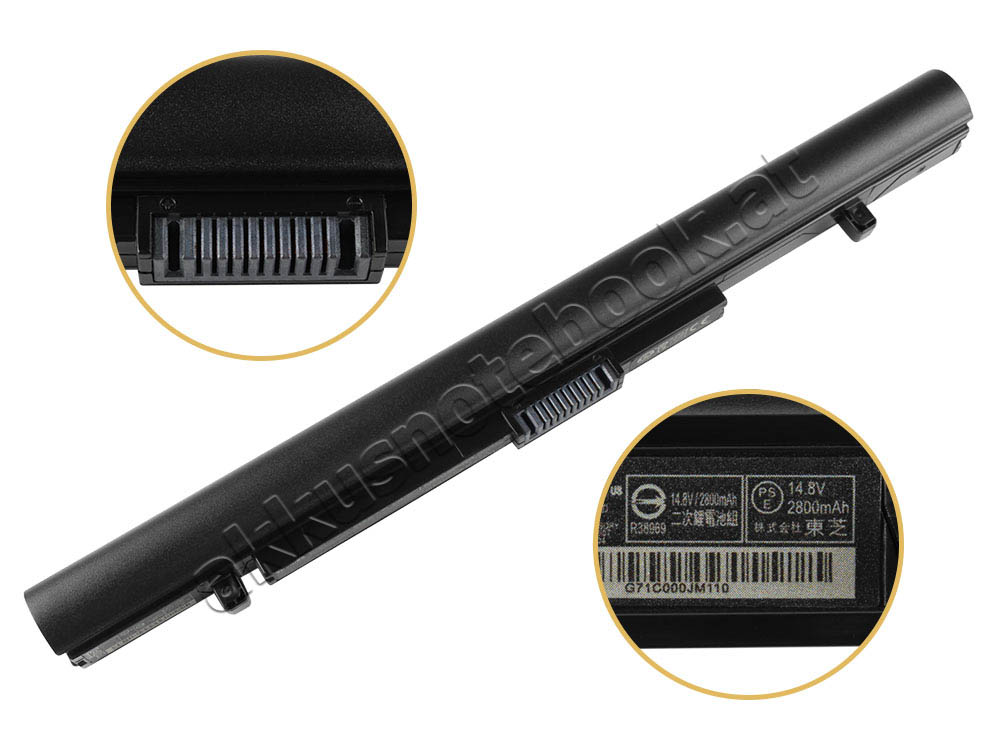 Original 2800mAh 45Whr Toshiba A30-d-04c Akku