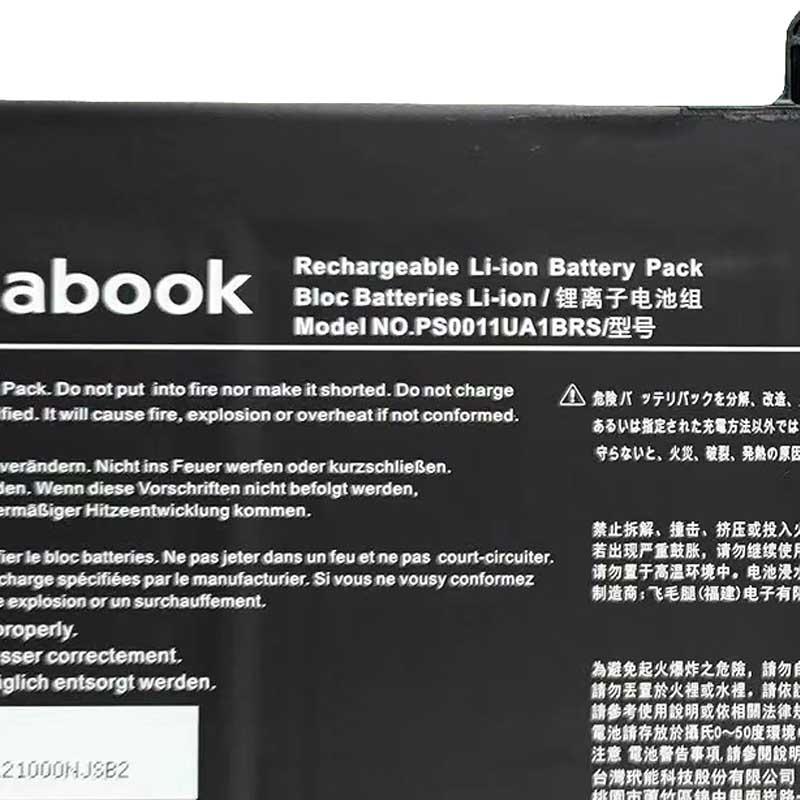 3450mAh Akku für Toshiba Dynabook Portege X30L-J PCR10A-009003