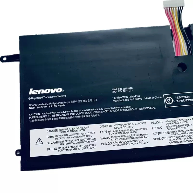 14.8V Original Lenovo ThinkPad X1 Carbon 3444-5AU Akku